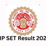 MP SET Result 2024