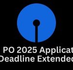 SBI PO 2025 Application Deadline Extended